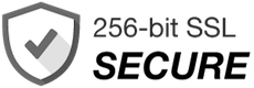 256-bit SSL Secure Logo